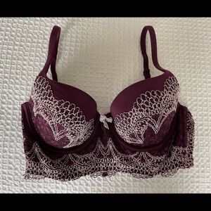 Victoria Secret Body by Victoria lined Demi bra.